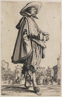 TvB G 4973
<br/>
Edelman met gevouwen handen ("Adel")
<br/>
<em>Callot, Jacques (1592 - 1635)</em>